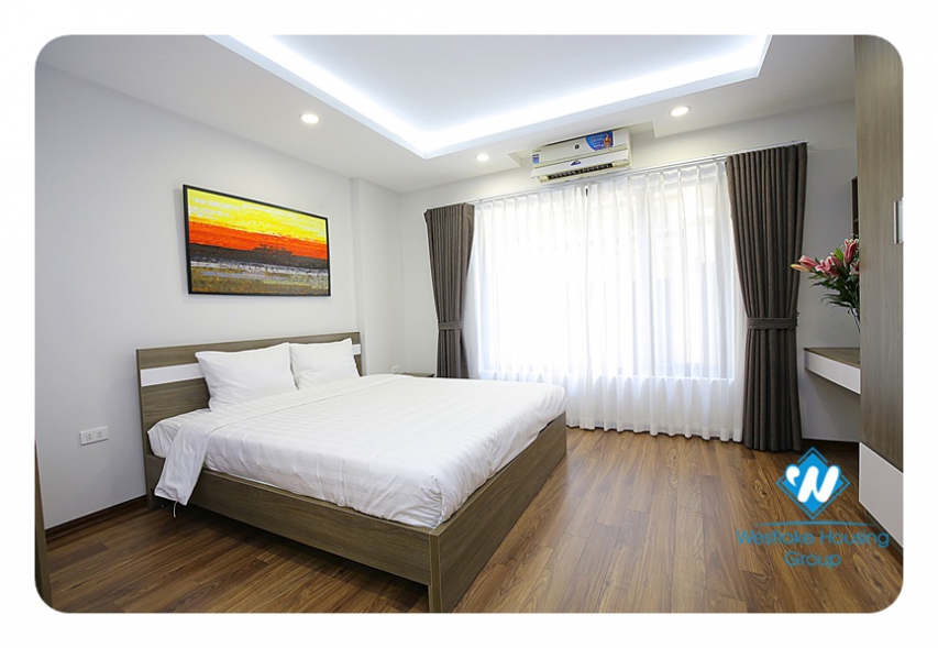 Nice one bedroom apartment for rent in a brand-new building in Ba Dinh